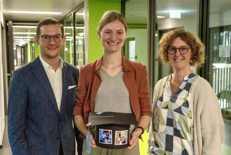 Simon Kühne, Katrin Rickmeier, Anja Abendroth. Photo credit: Stefan Knauff. 